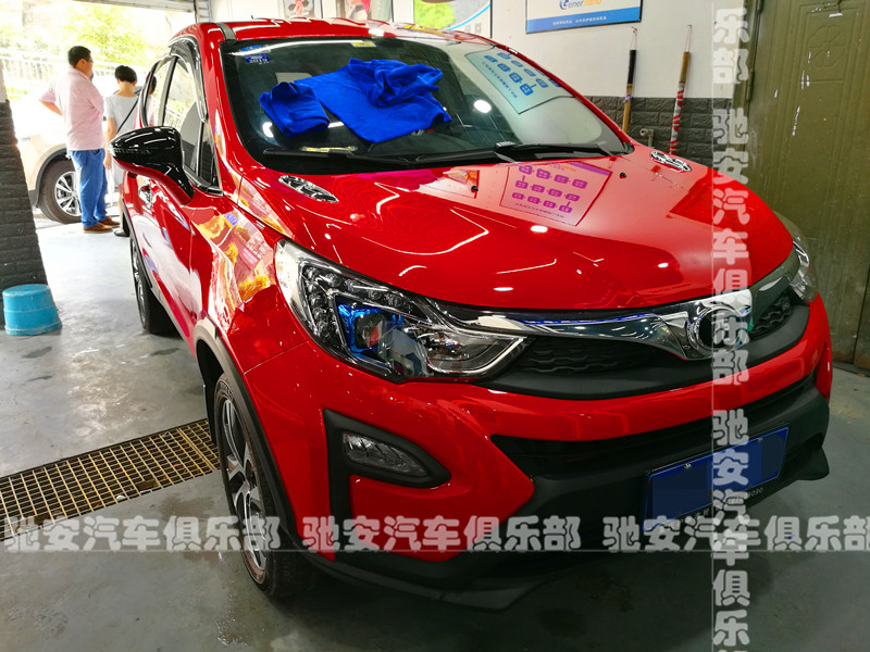 重庆比亚迪元镀晶施工