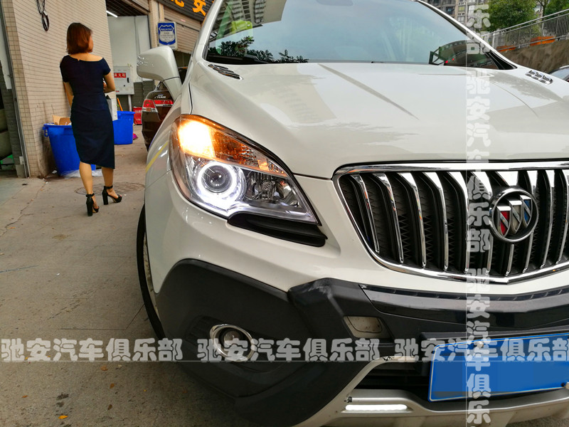 重庆别克昂克拉改灯