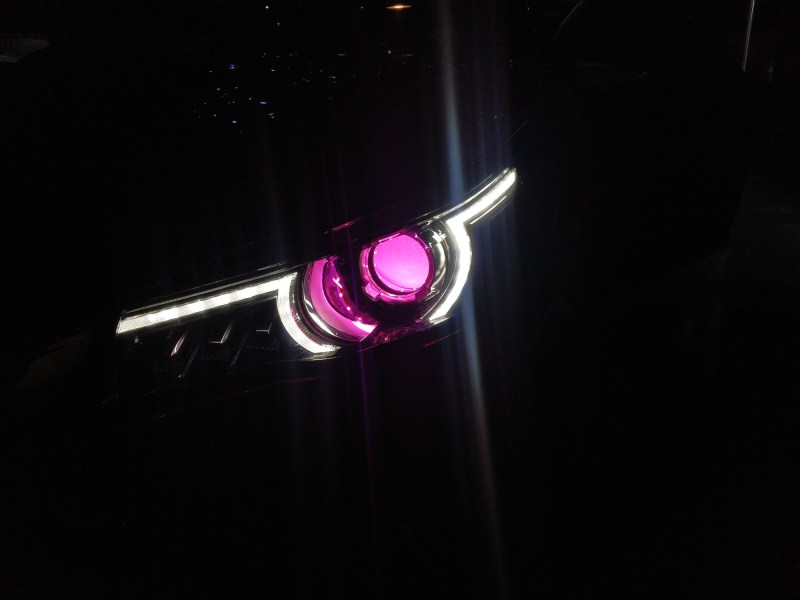 名爵6大灯升级改装车灯-换氙气灯换透镜