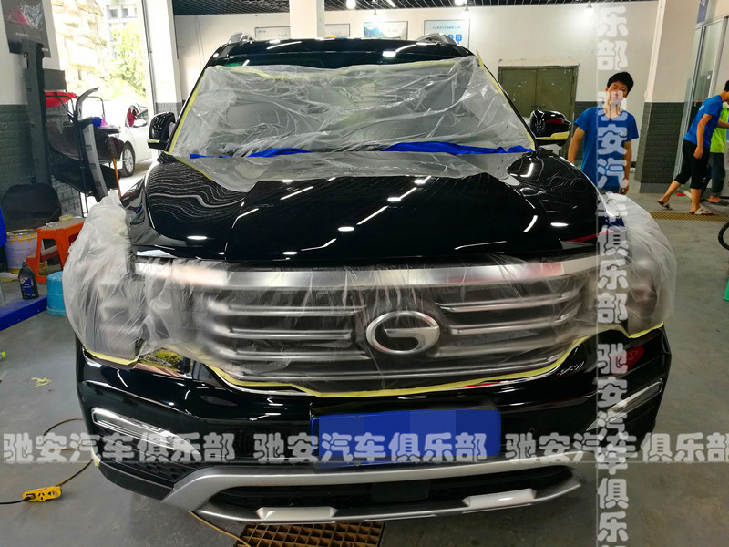 重庆车漆镀晶现场